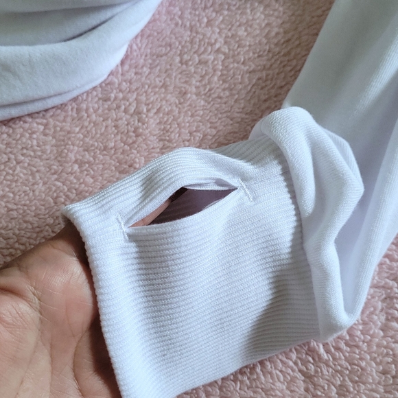 bebe Sport⛹️ "Neon Lites" Pullover Hoodie with Thumb👍 Holes - NWT - Picture 12 of 16